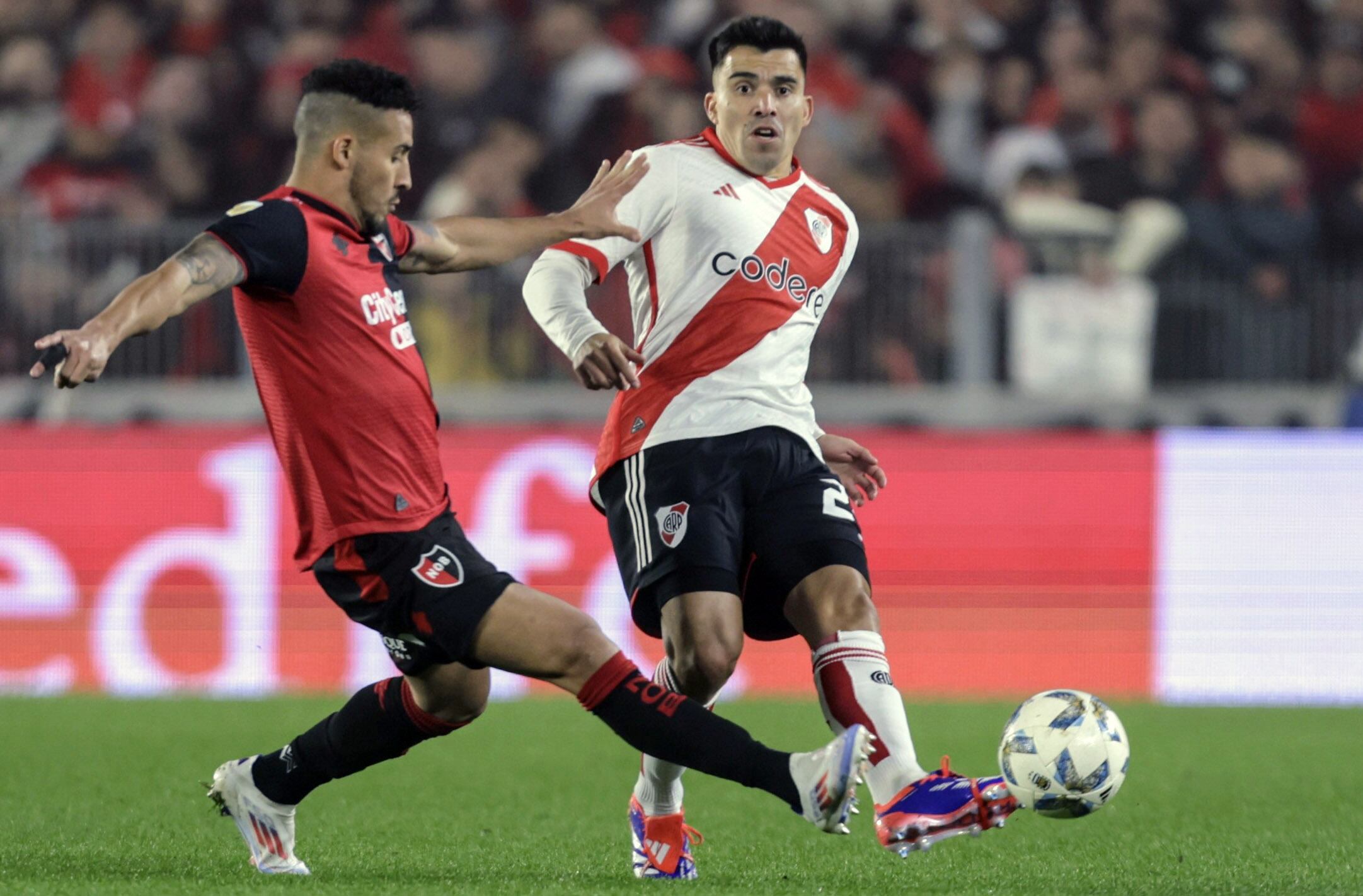 Marcos Acuña debutó con la camiseta de River.