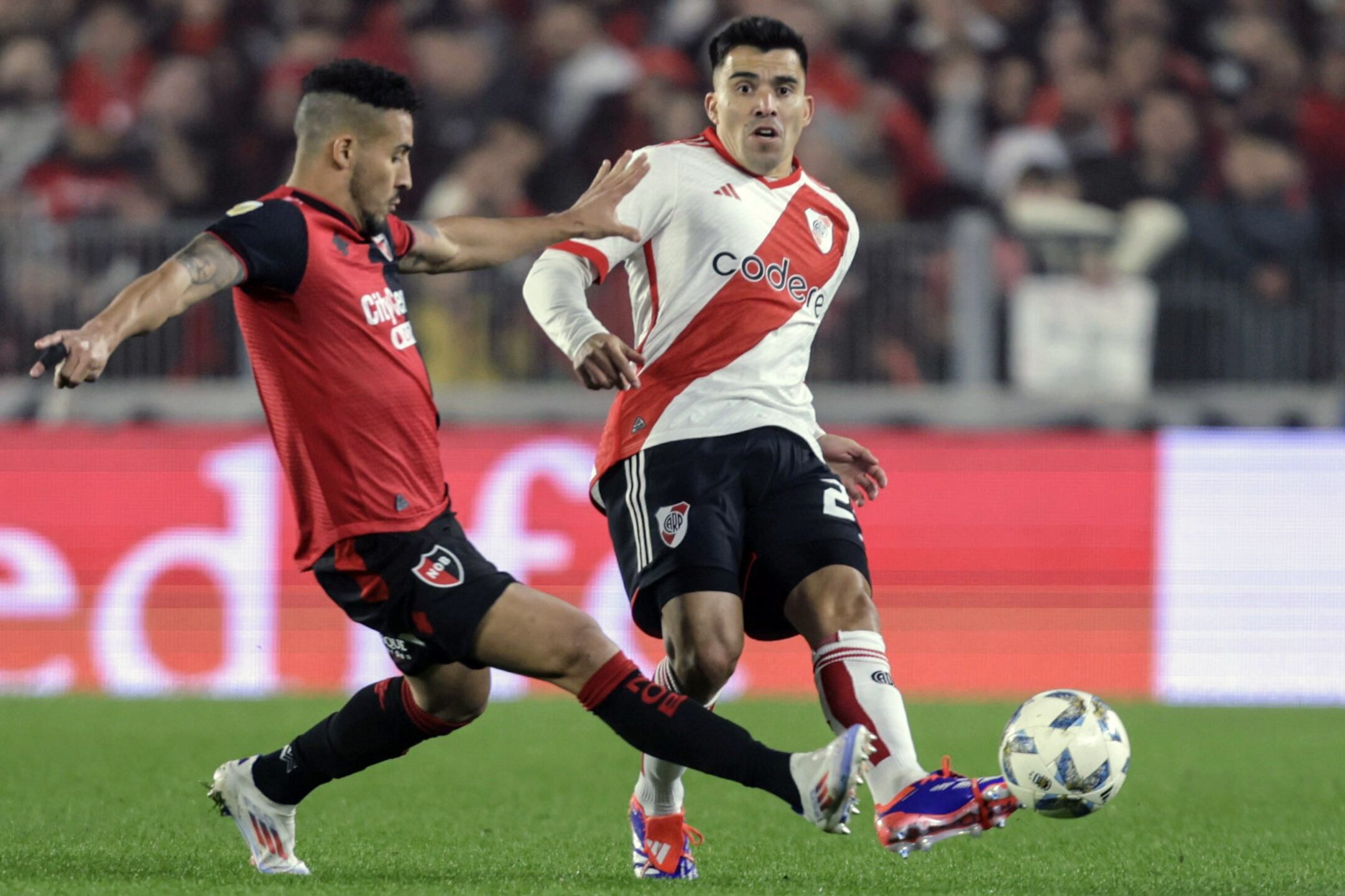 Marcos Acuña debutó con la camiseta de River.