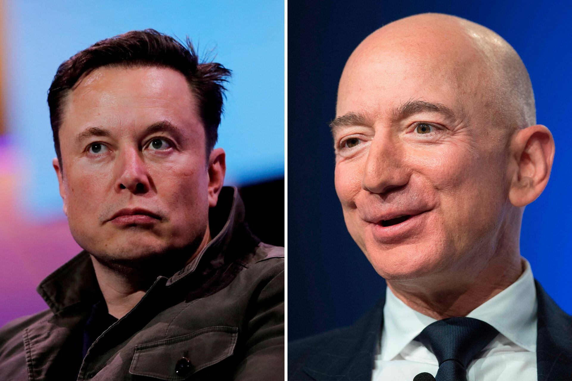 Elon Musk y Jeff bezos