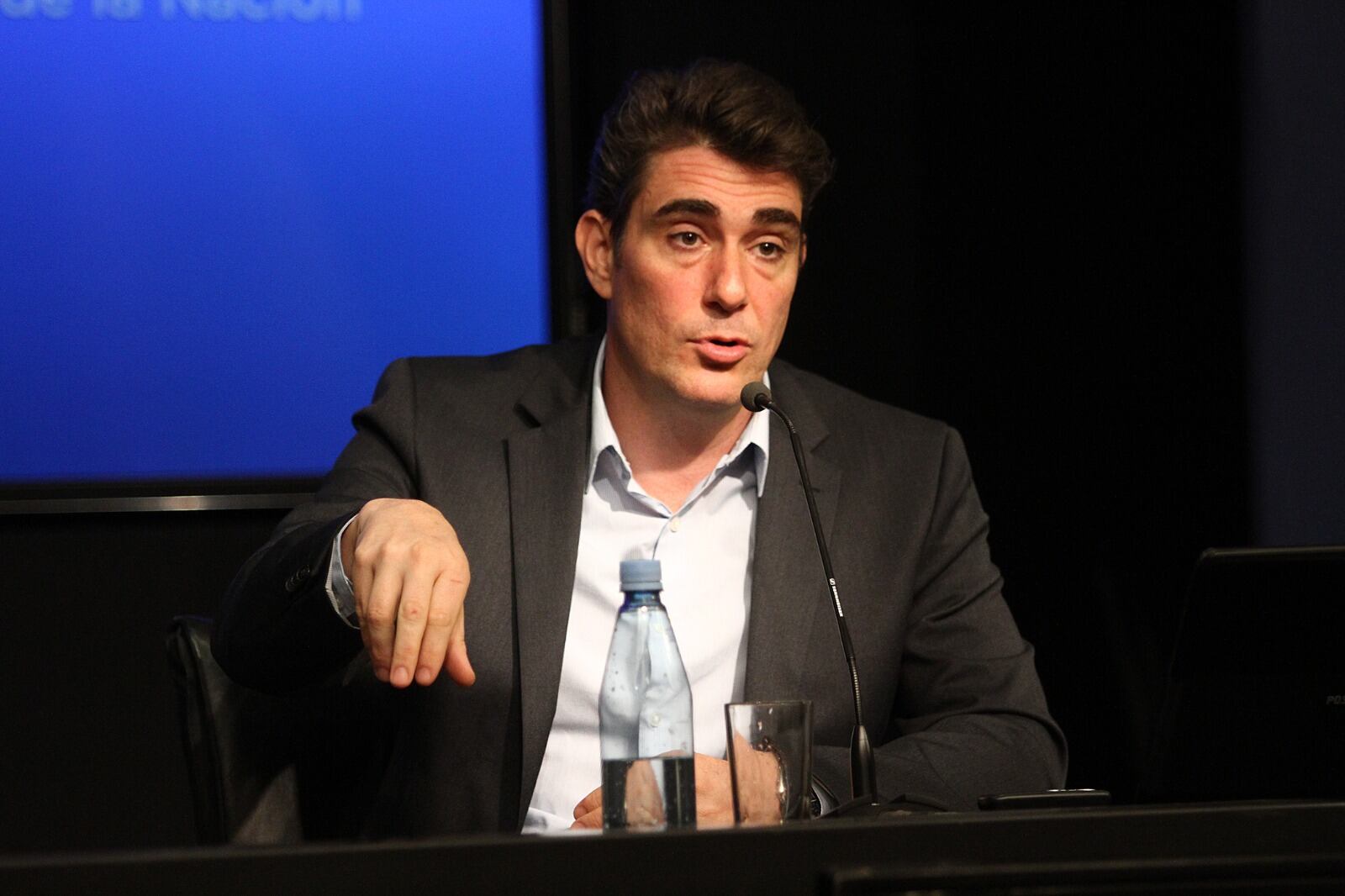 Javier Iguacel, intendente de Capitán Sarmiento