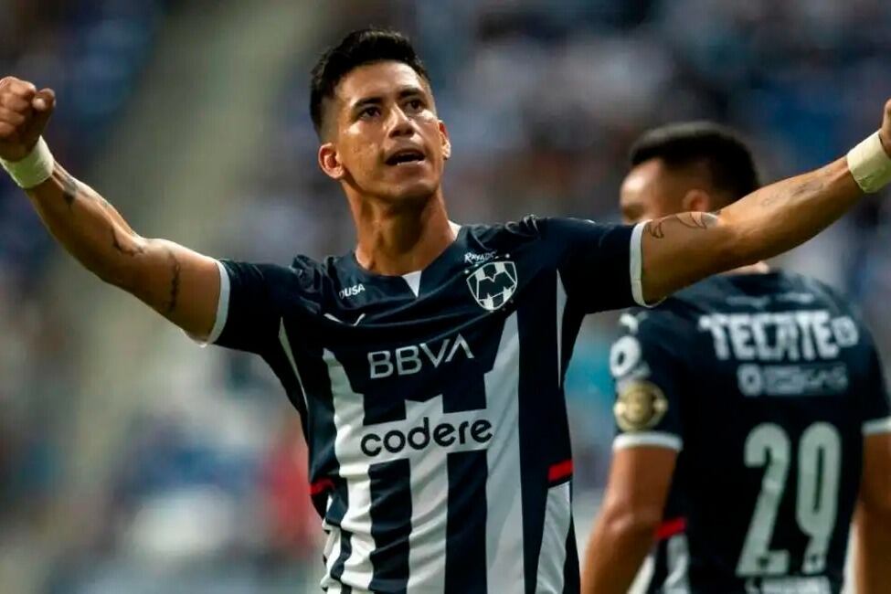 Meza juega en el Monterrey mexicano desde 2019