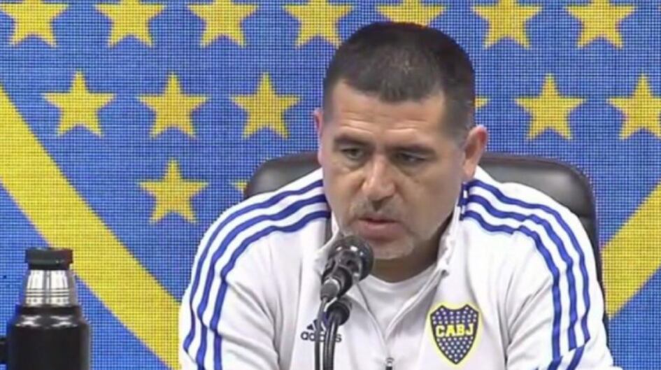 La defensa de Juan Román Riquelme a Frank Fabra tras la final de la Copa Libertadores.