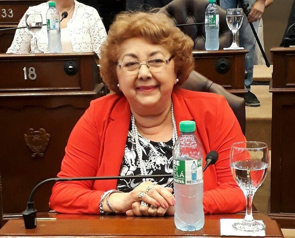 La legisladora tenía 66 años.