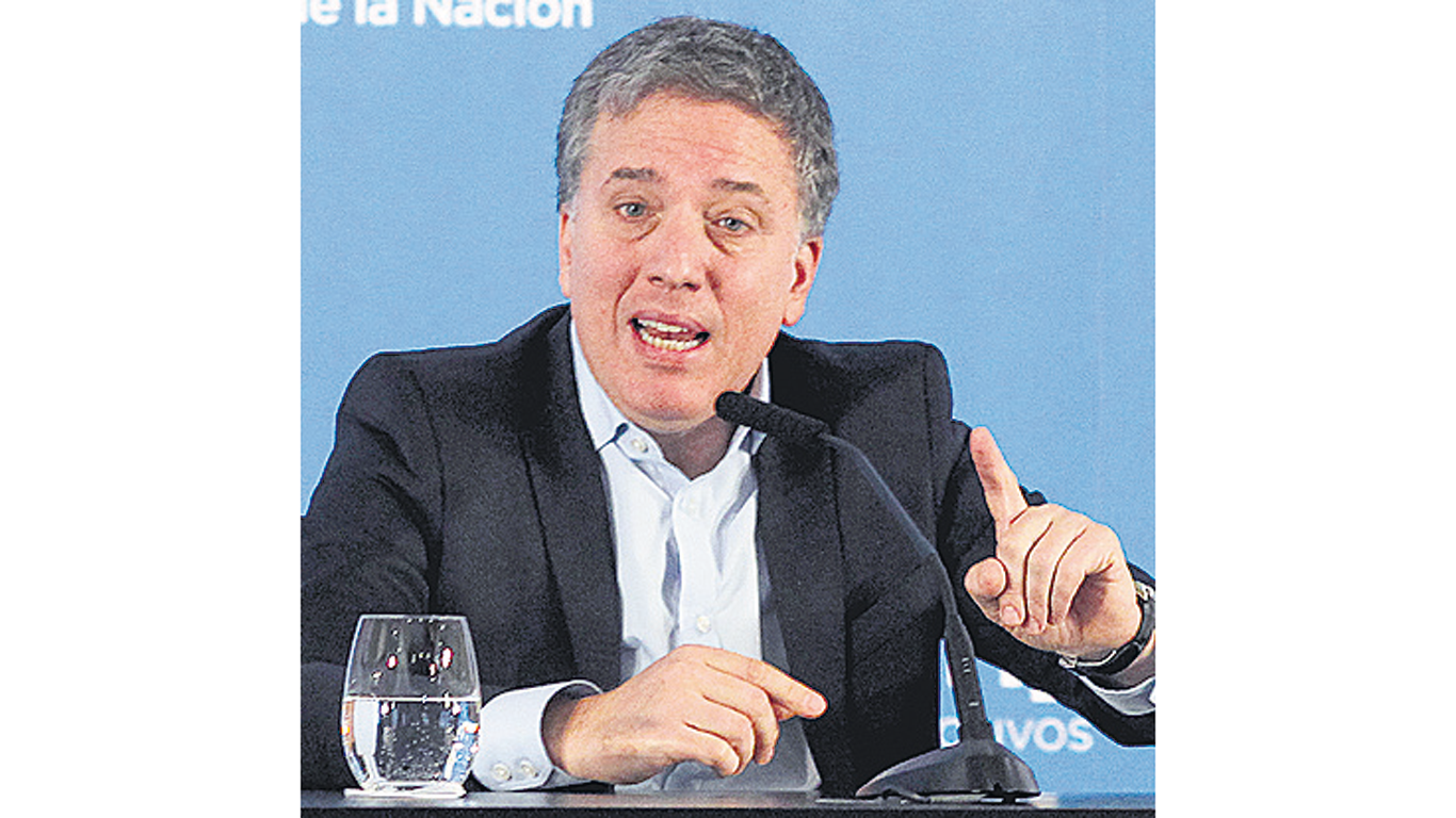 El ministro Nicolás Dujovne.