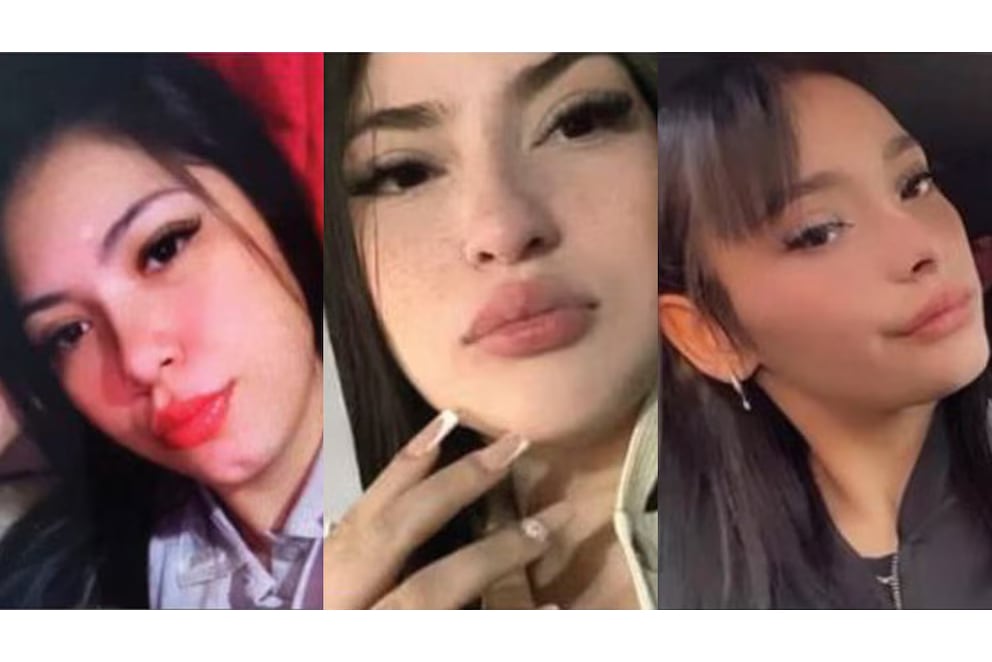 Morena Verri (20), Brenda Loreley Del Castillo (20) y Lara Morena Gutiérrez (15) son buscadas intensamente