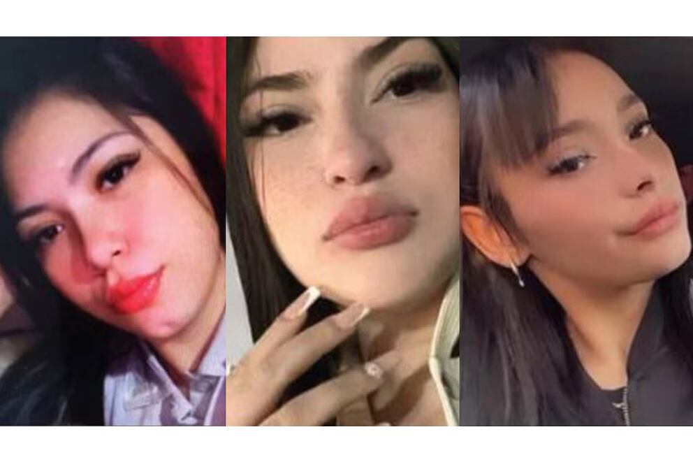 Morena Verri (20), Brenda Loreley Del Castillo (20) y Lara Morena Gutiérrez (15) son buscadas intensamente
