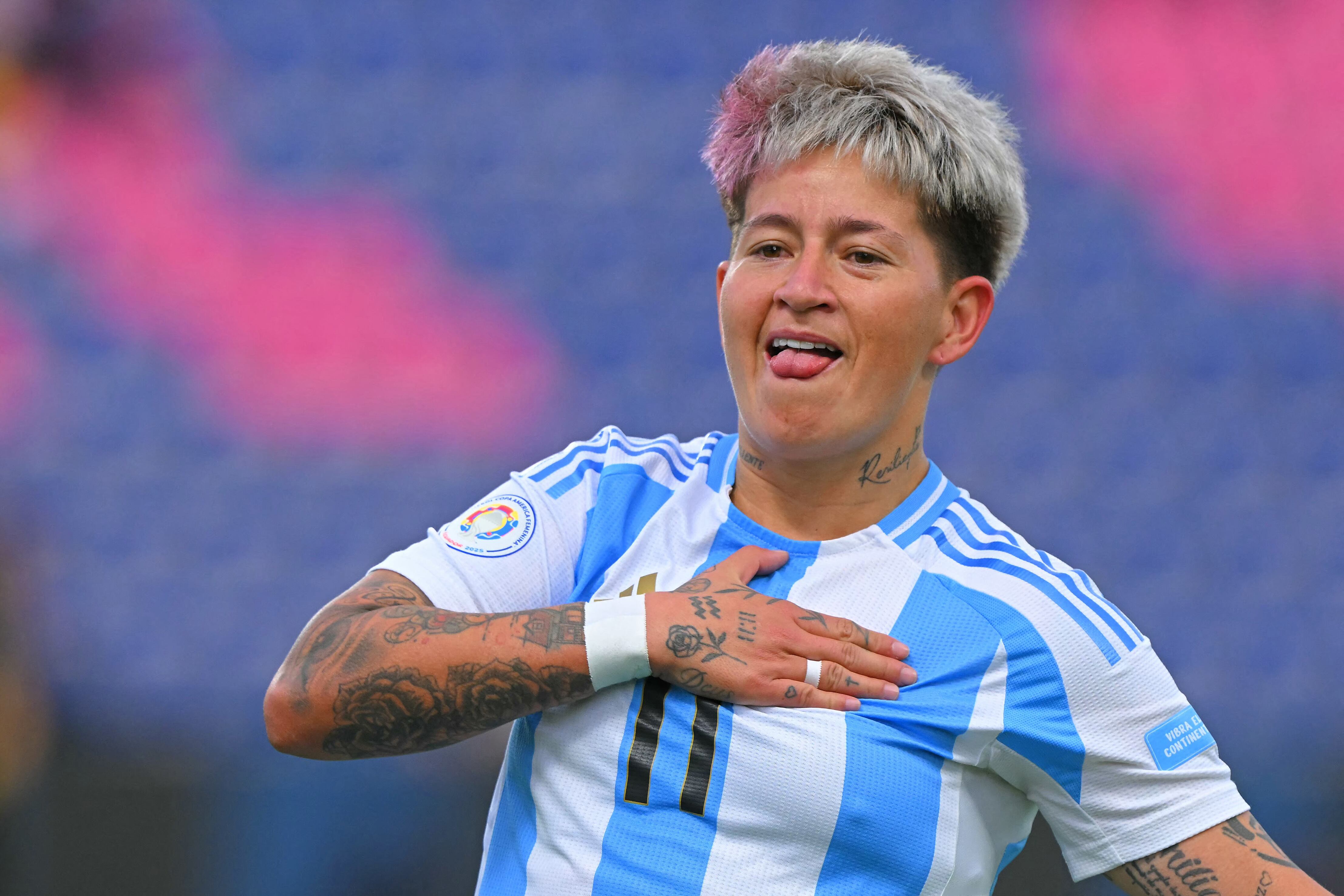 Yamila Rodríguez selló con su gol la clasificación argentina