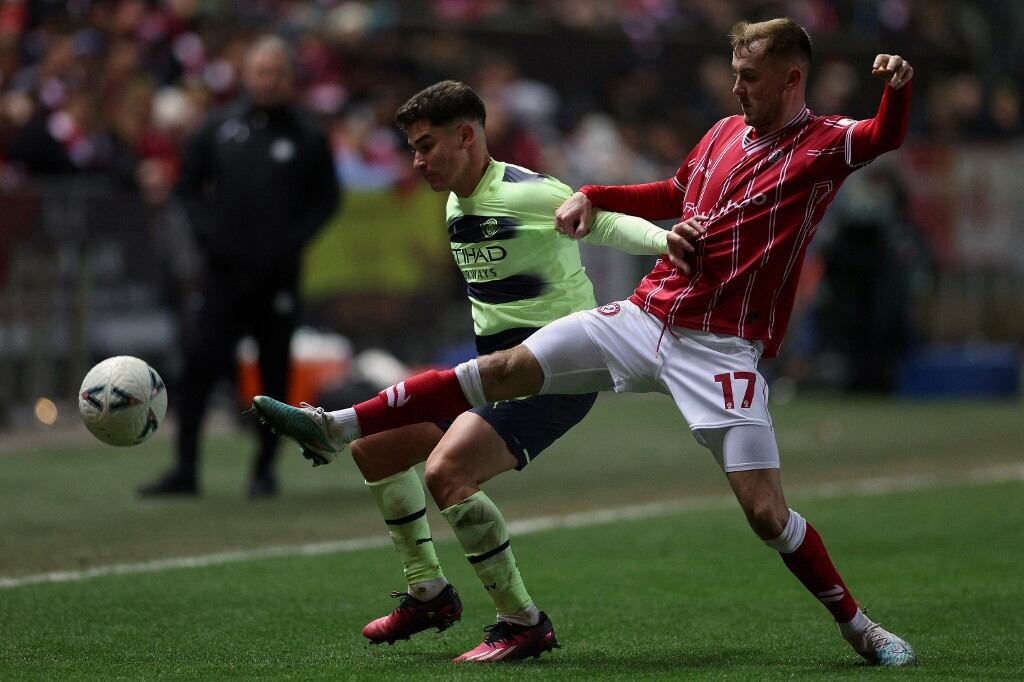 Desde su llegada al City, el oriundo de Calchín disputo 31 partidos, anotó diez goles y dio tres asistencias. (Foto: AFP)  
