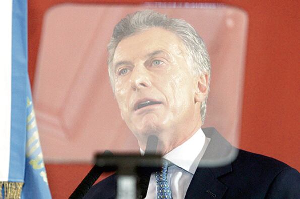 El presidente Mauricio Macri dio un breve mensaje para justificar el incremento de la pobreza.