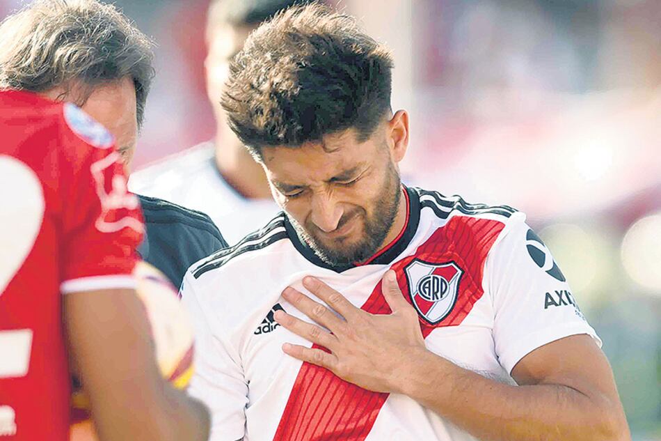 Casco se fracturó la clavícula.