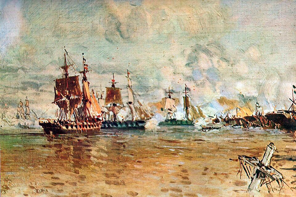 La Batalla de la Vuelta de Oligado fue un 20 de noviembre y por eso esa fecha fue establecida como Día de la Soberanía Nacional.