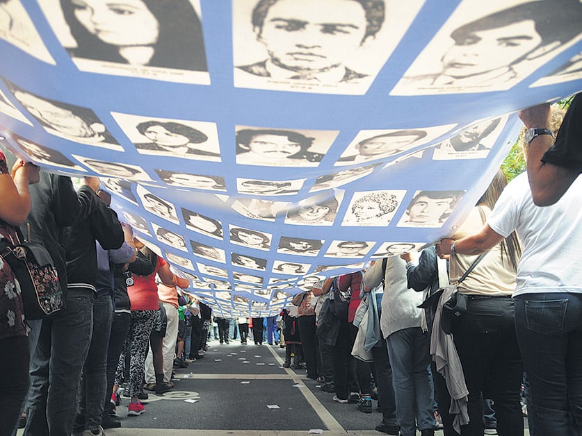 El reclamo de Memoria, Verdad y Justicia se oirá con fuerza una vez más en las calles.