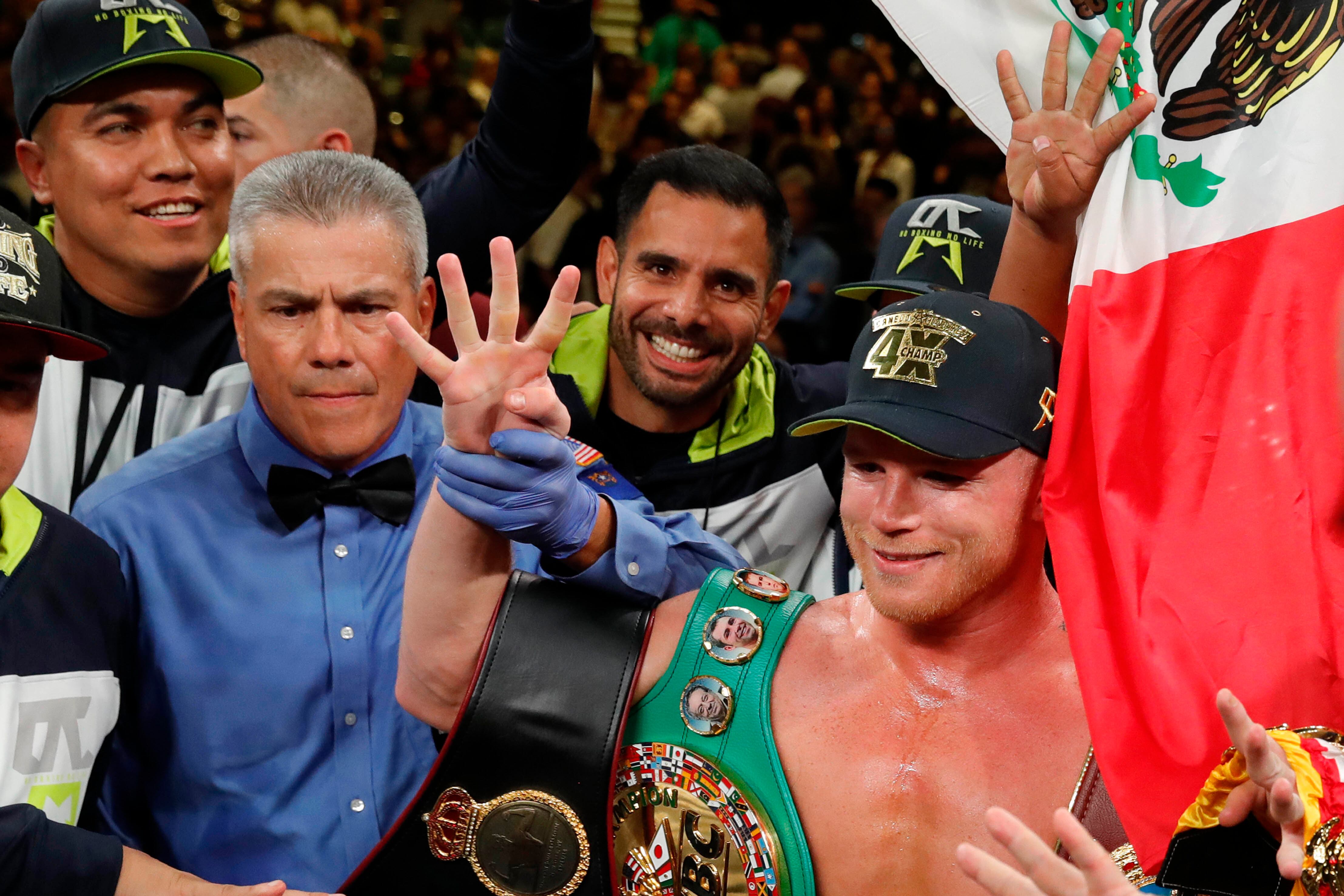 El mexicano Saùl "Canelo" Alvarez.