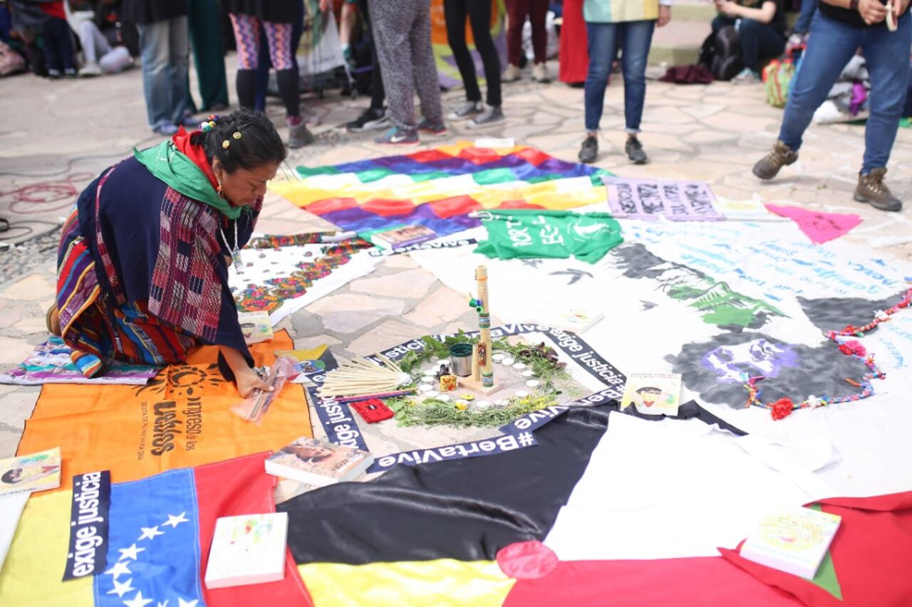 Lolita en el Encuentro Plurinacional de La Plata, en 2019