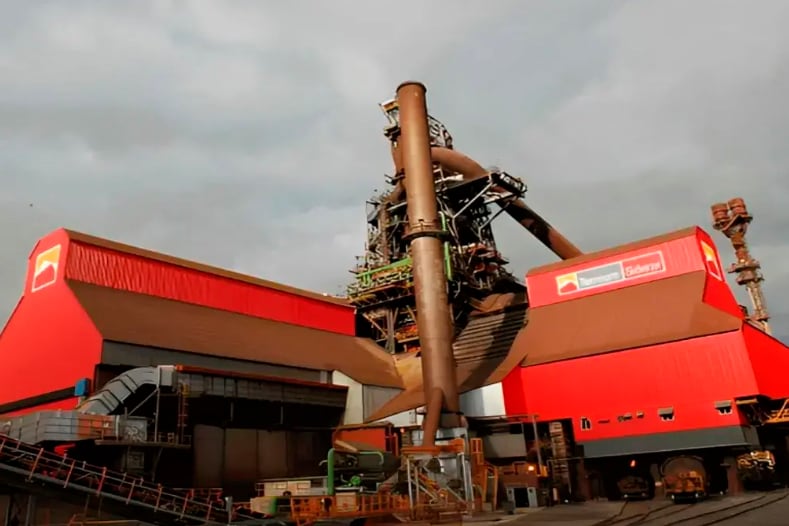 La planta de Terniun un San Nicolás.