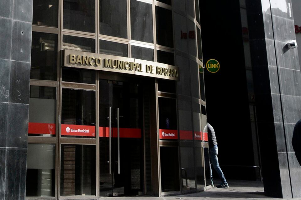 La sede central del Banco Municipal de Rosario.