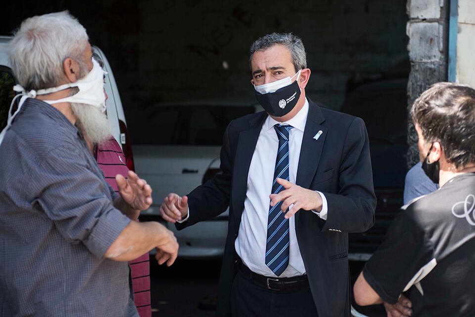 Javkin apuesta al diálogo y a que la dirigencia provincial se haga cargo.