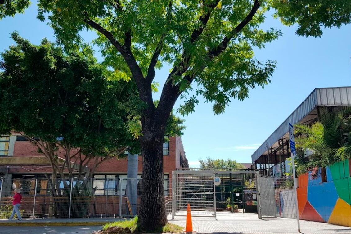 Jardín y primaria de Pico y Vidal, a pocas cuadras del puente Saavedra