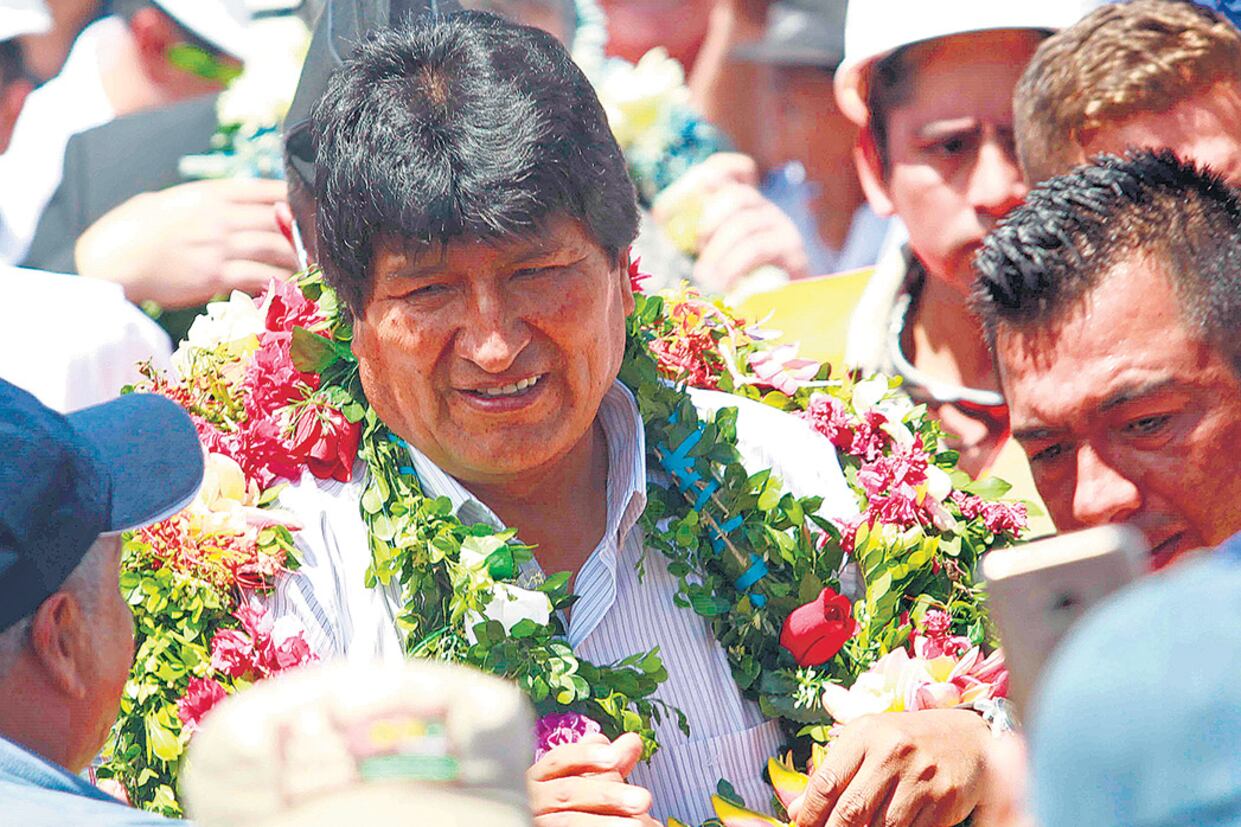 “Hemos cumplido con el mandato del pueblo”, dijo Evo Morales al referirse al fallo.