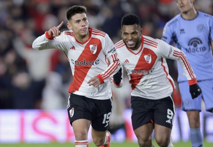 Claudio Echeverri y Miguel Borja.