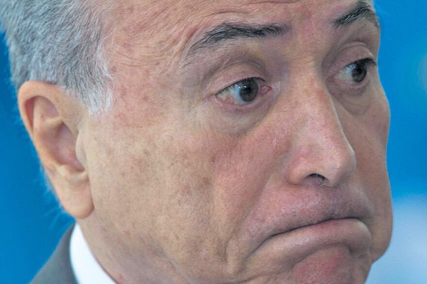 El Papa recibió un convite formal de Temer y respondió que no seis meses más tarde.