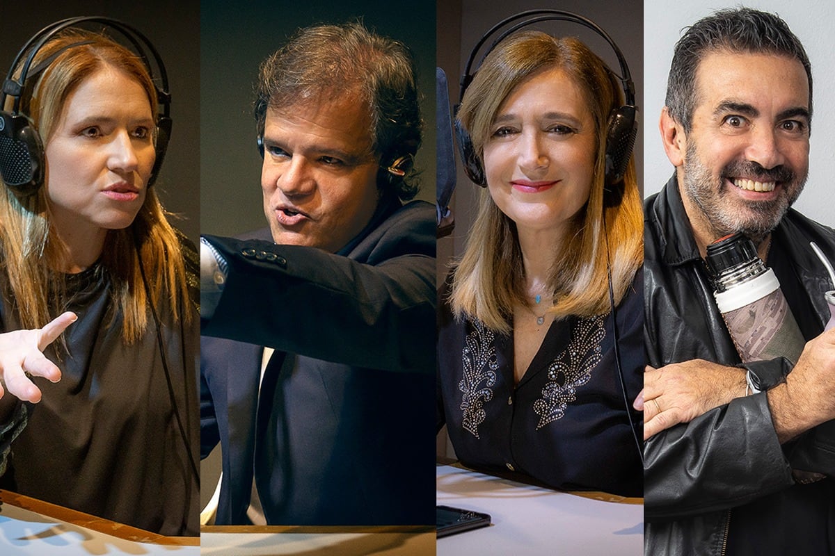 Fernanda Iglesias, Quique Sacco, Marcela Coronel y Diego Pérez, los nombres de MR 89.5.