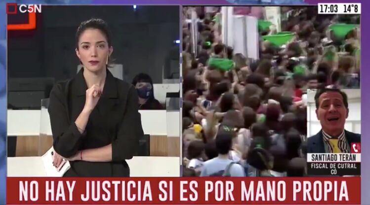 Trujillo soportó con entereza el ataque del fiscal.