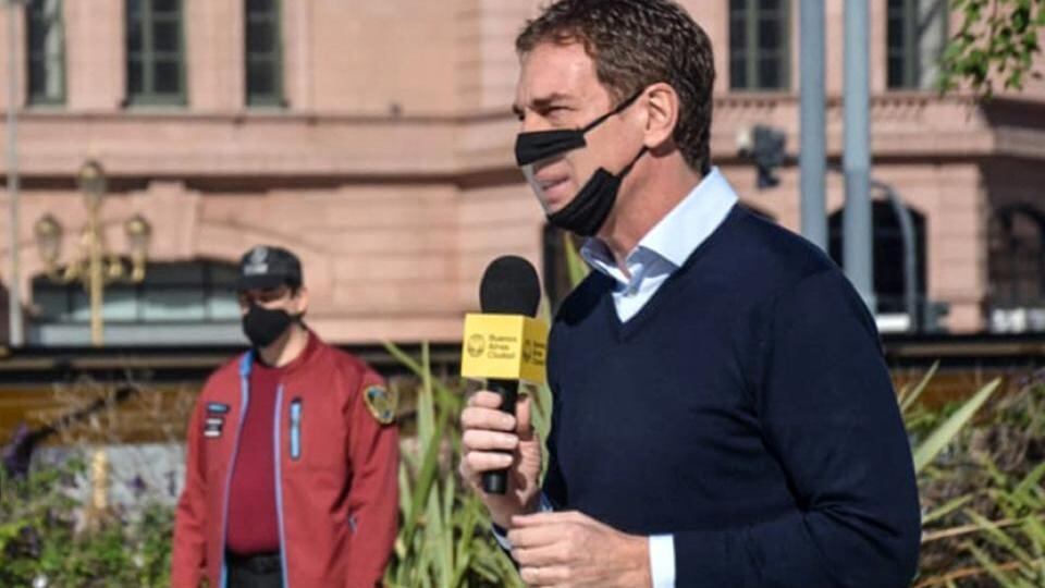 El vicejefe de Gobierno porteño, Diego Santilli.