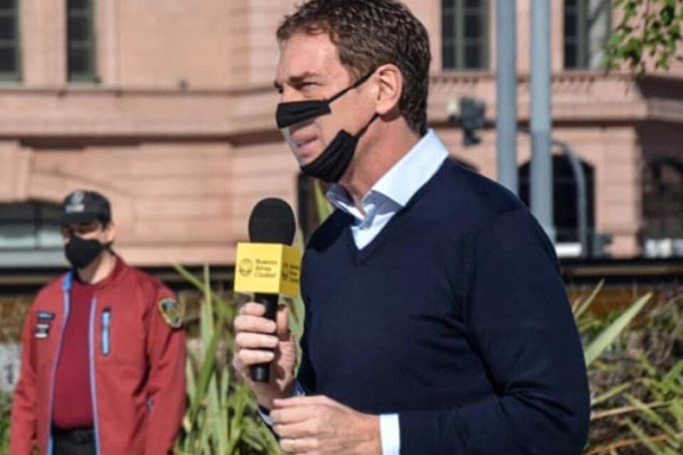 El vicejefe de Gobierno porteño, Diego Santilli.