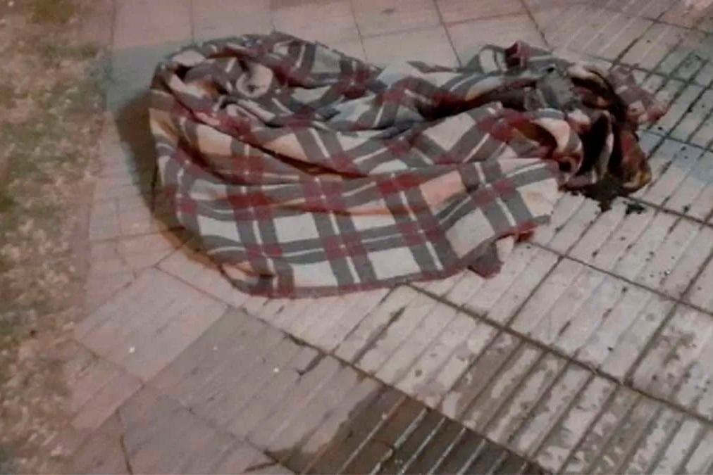 La esquina en la que se contraba el hombre agredido.