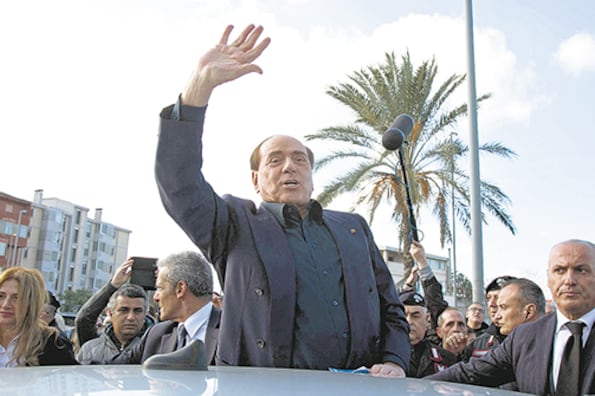 Berlusconi anunció que será candidato en las próximas elecciones europeas del 26 de mayo.