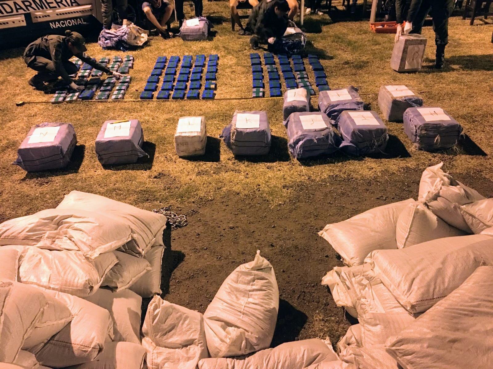 El operativo del año pasado en el peaje de General Lagos donde hallaron la droga