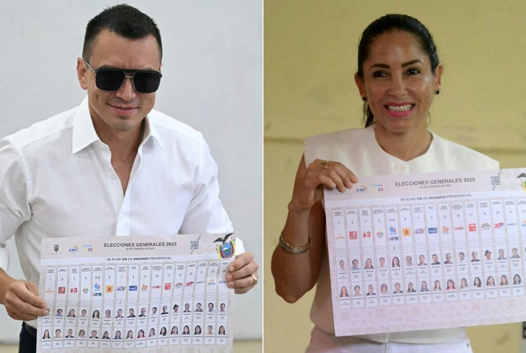 Todo apunta a una segunda vuelta entre Daniel Noboa y Luisa González.