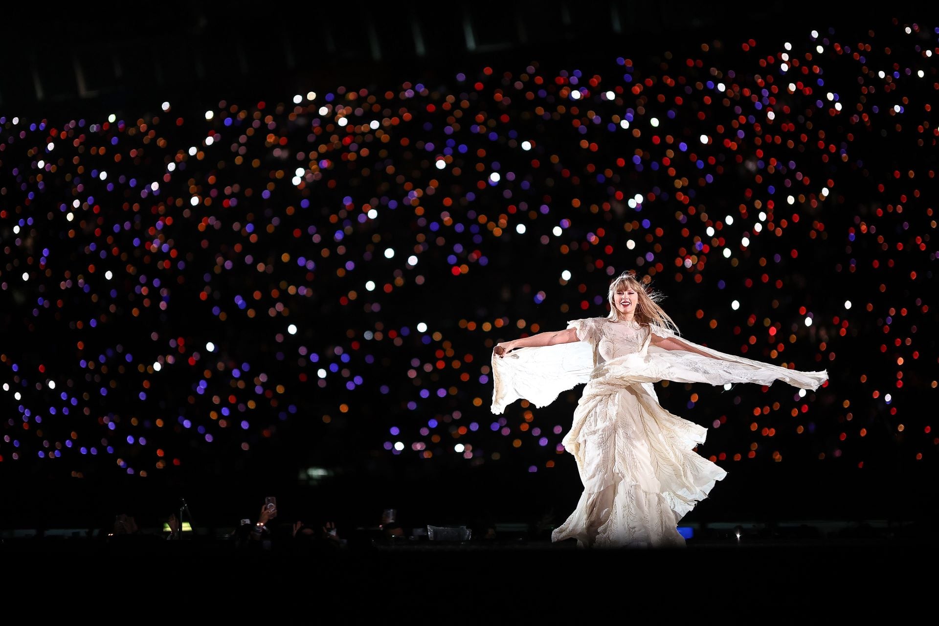 Taylor Swift pospuso el show de este sábado en Brasil por las "temperaturas extremas".