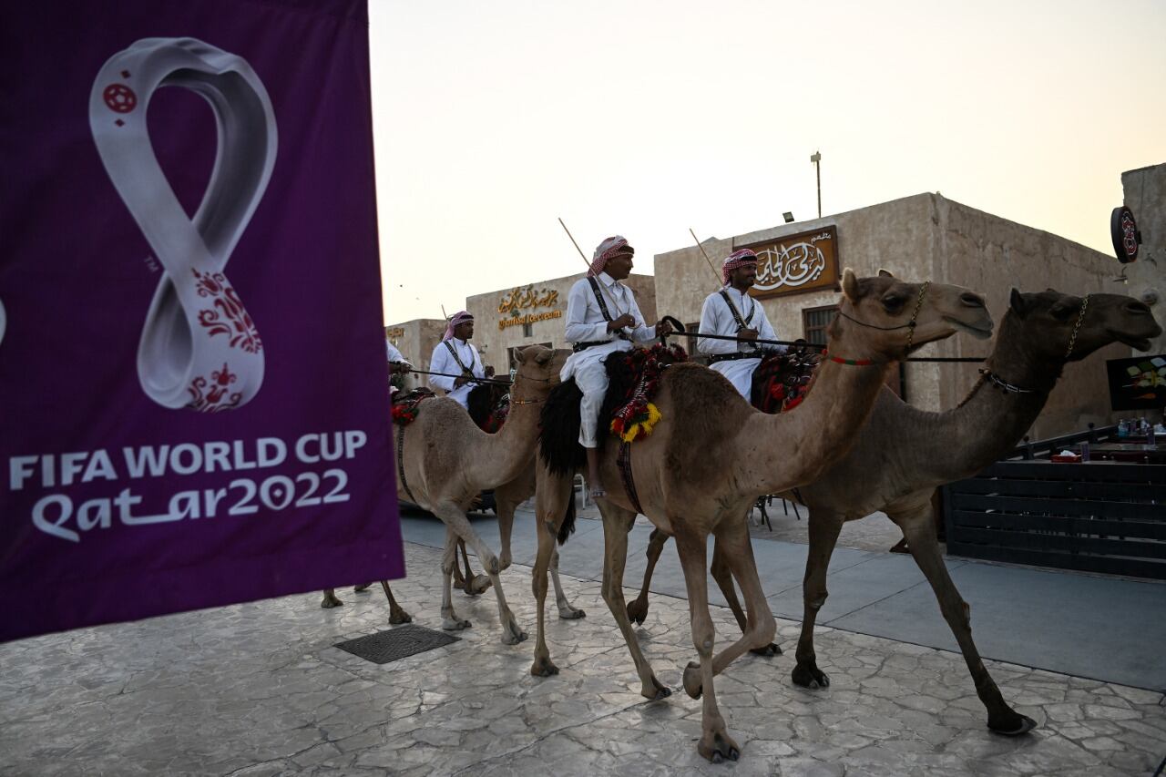 Agentes de Seguridad en Qatar 2022.