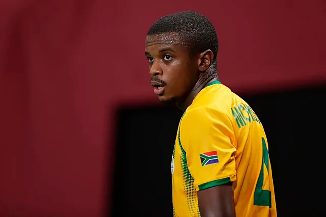 Teboho Mokoena, del Mamelodi Sundowns.