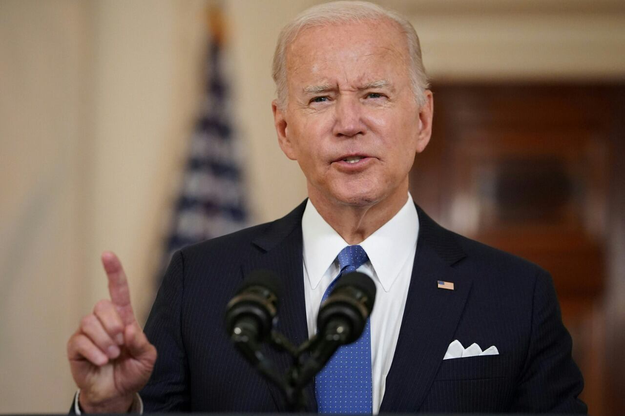 Tras la decisión judicial, Biden criticó el fallo en un discurso televisado.