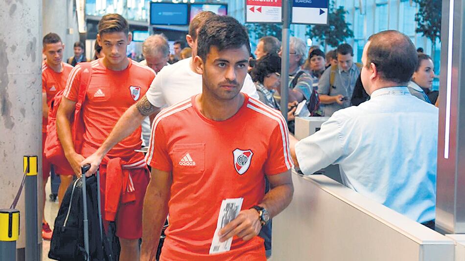 Gonzalo Martínez encabeza la levantada futbolística del plantel de River.