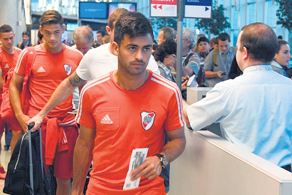 Gonzalo Martínez encabeza la levantada futbolística del plantel de River.