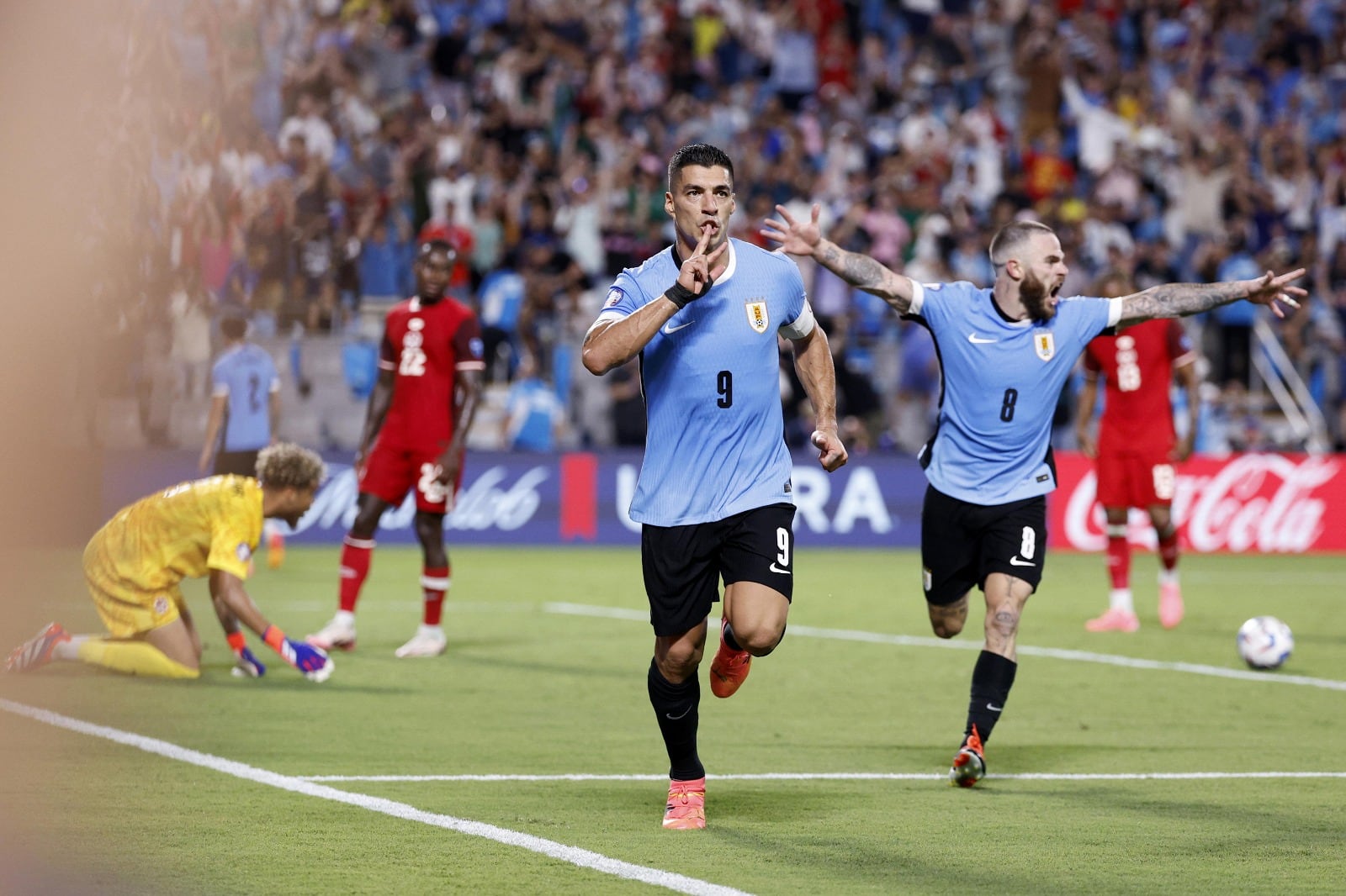 Suárez logró el empate agónico y luego anotó su penal