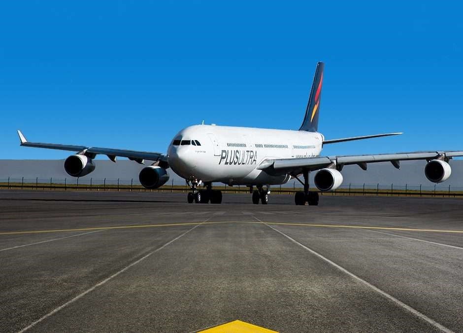 Plus Ultra es una compañía aérea española que fue fundada en 2011, y cuenta con una flota de seis aviones Airbus 330 y un avión Airbus 340. (Foto: Plus Ultra)