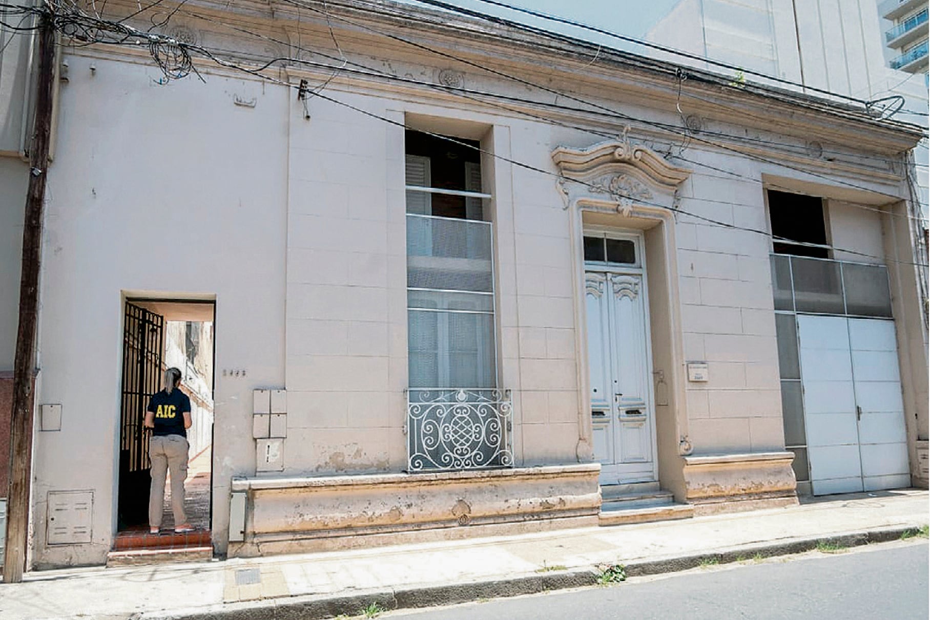 La casona de 9 de Julio 2669, Santa Fe, donde Grávida ocultó a la nena.