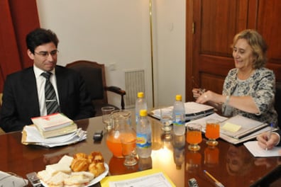 La diputada socialista Inés Bertero fue de las legisladoras que votó el pliego de Netri.