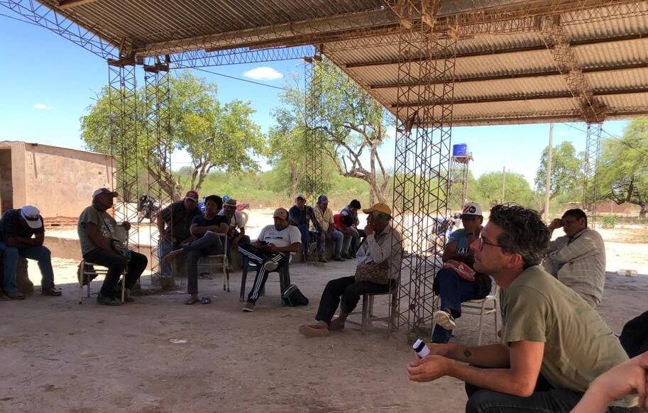 Rapetti en el Santa Victoria Este.