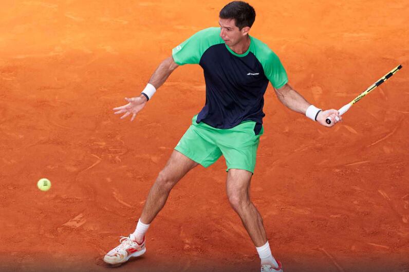 Delbonis se medirá en segunda ronda el ruso Rublev