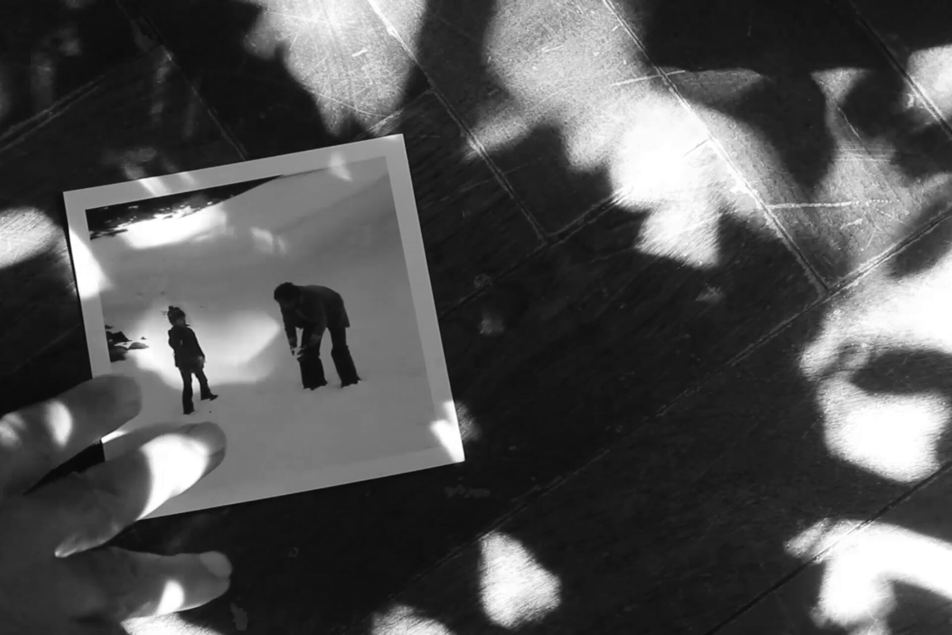 Habegger juega con luces y sombras, brillos y reflejos.