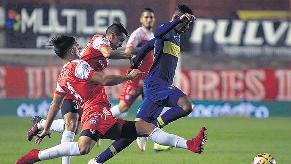El último Argentinos-Boca, en septiembre del año pasado: ganó Boca 1-0, con gol de Izquierdoz.
