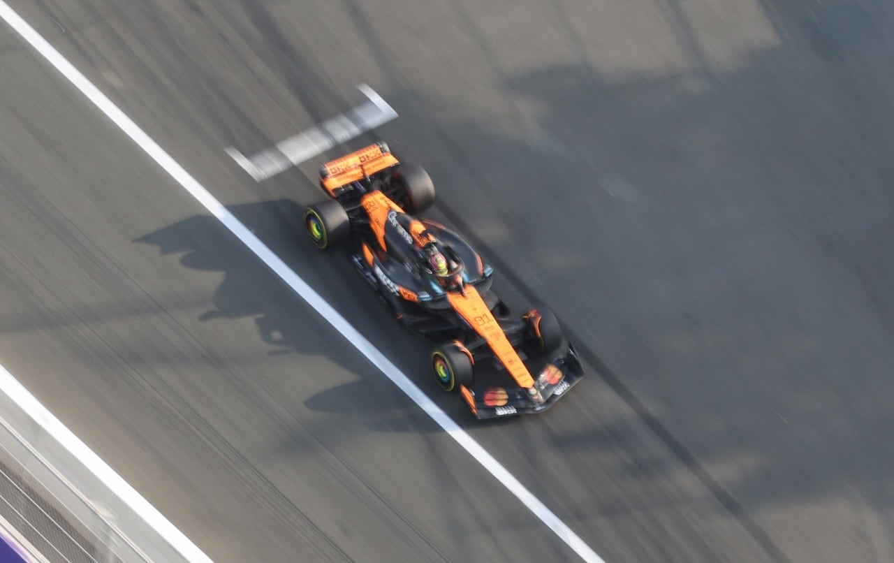McLaren en Arabia.