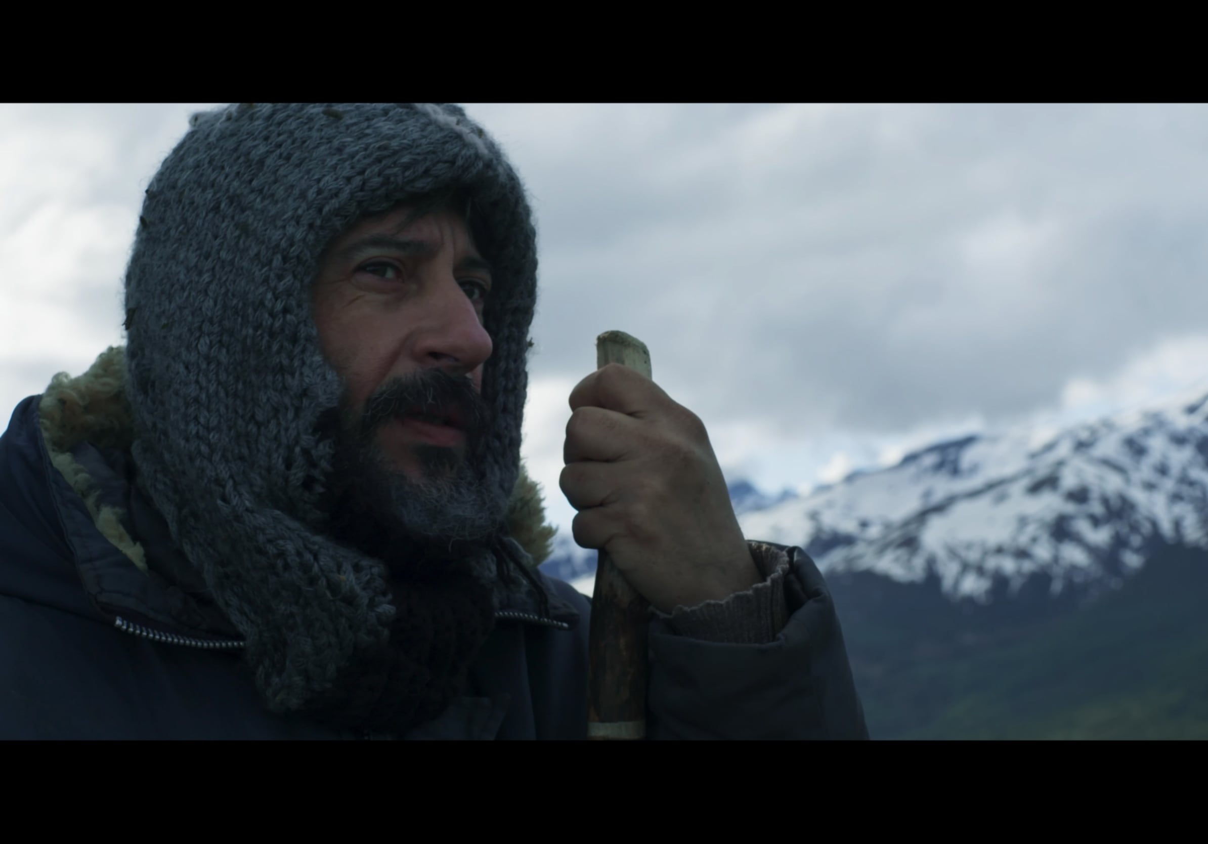 La película se rodó en las zonas más inhóspitas de Tierra del Fuego.