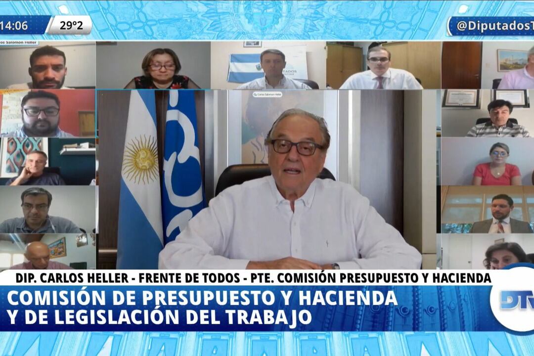 El diputado Carlos Heller marcó acuerdos y diferencias con la oposicion.